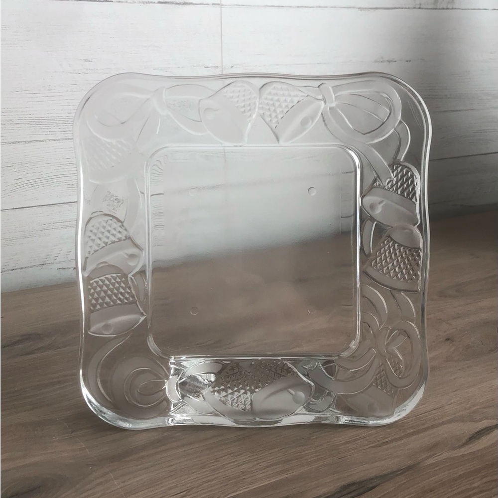 Wedding Bells Glass Picture Photo Frame